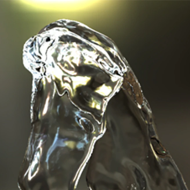 Physically Guided Liquid Surface Modeling from Videos