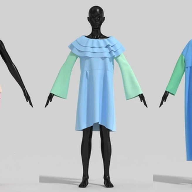 Automatic Sewing Pattern Layout by Graph-based Two-level Semantic Classification