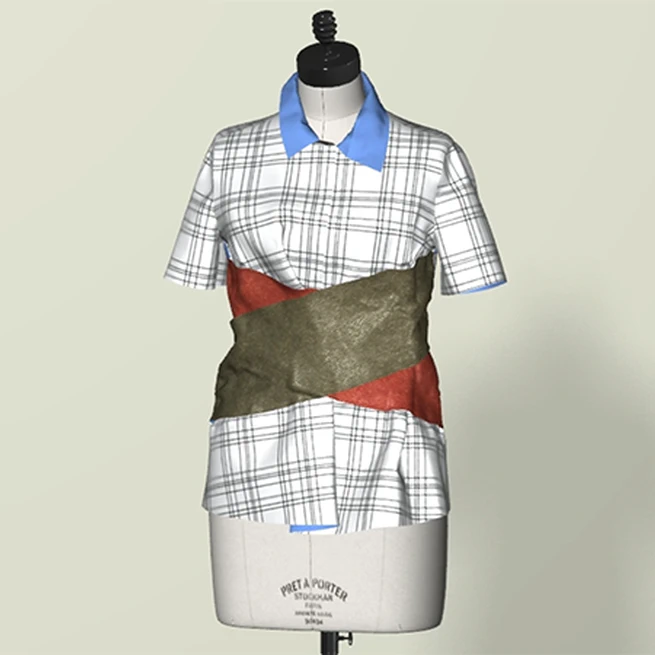 A Safe and Fast Repulsion Method for GPU-based Cloth Self Collisions