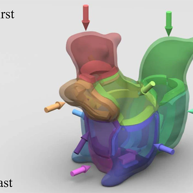 Modeling, Evaluation and Optimization of Interlocking Shell Pieces
