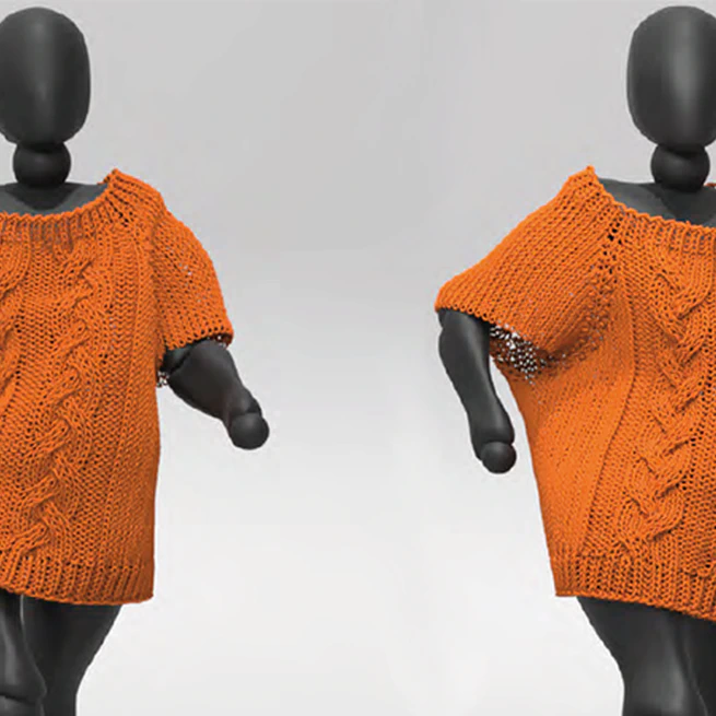 Volumetric Homogenization for Knitwear Simulation