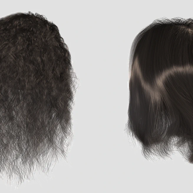 Simulation Guided Hair Dynamics Modeling from Video