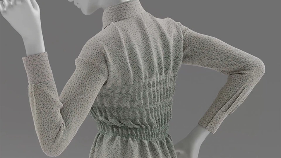 Physics-inspired Estimation of Optimal Cloth Mesh Resolution